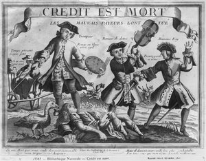 Credit is dead, the bad debtors have killed it by French School